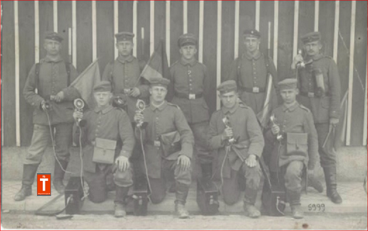 Fernsprechtrupp MG Kompanie
Mai 1918